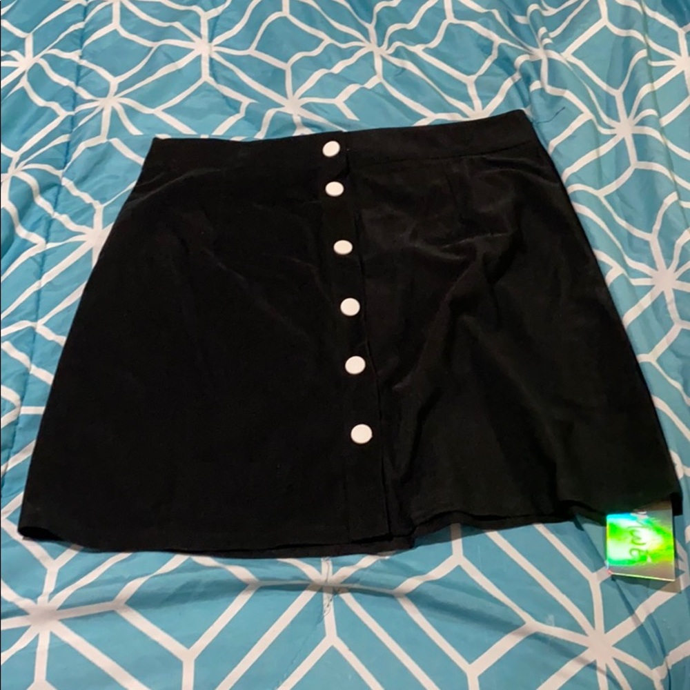 ROMWE button up skirt